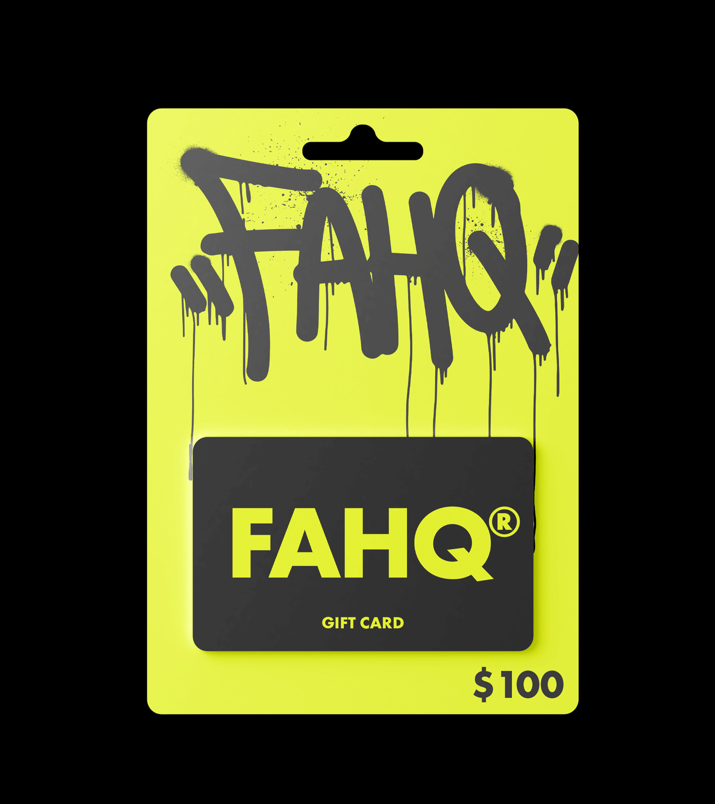 100 FAHQ Gift Card