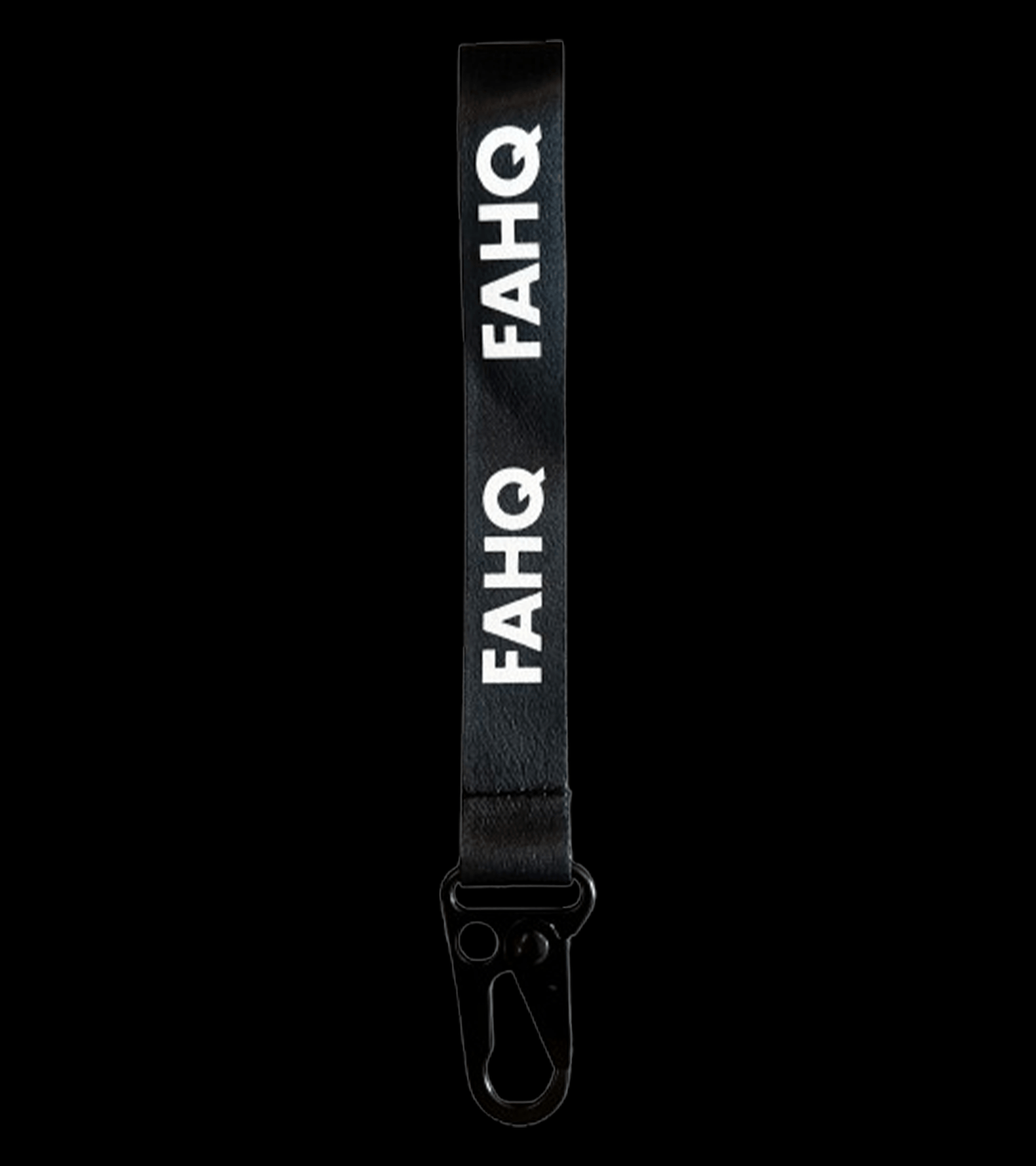 Black FAHQ Lanyard