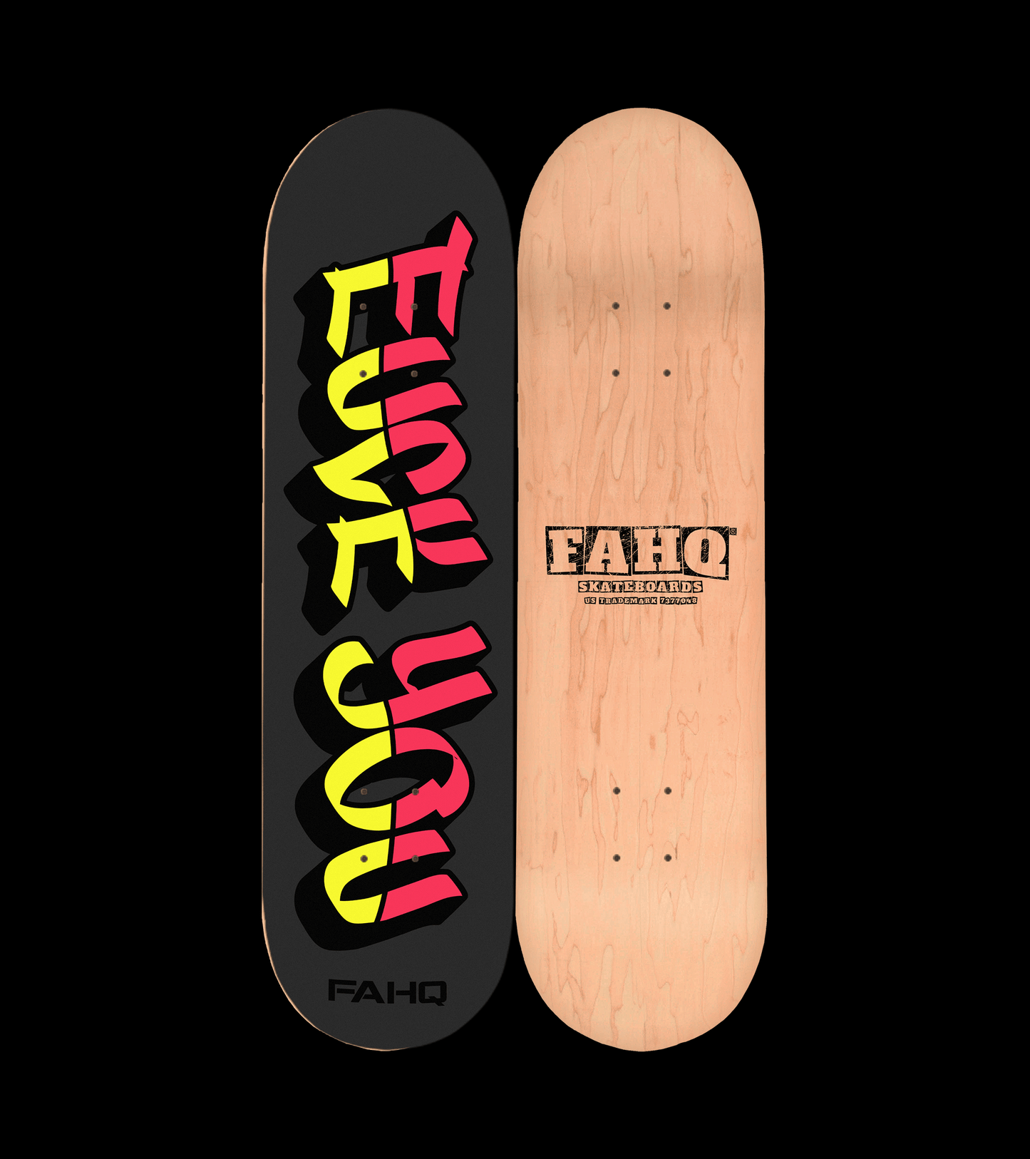 FAHQ Pro Model Fuck/Love You Skateboard Deck