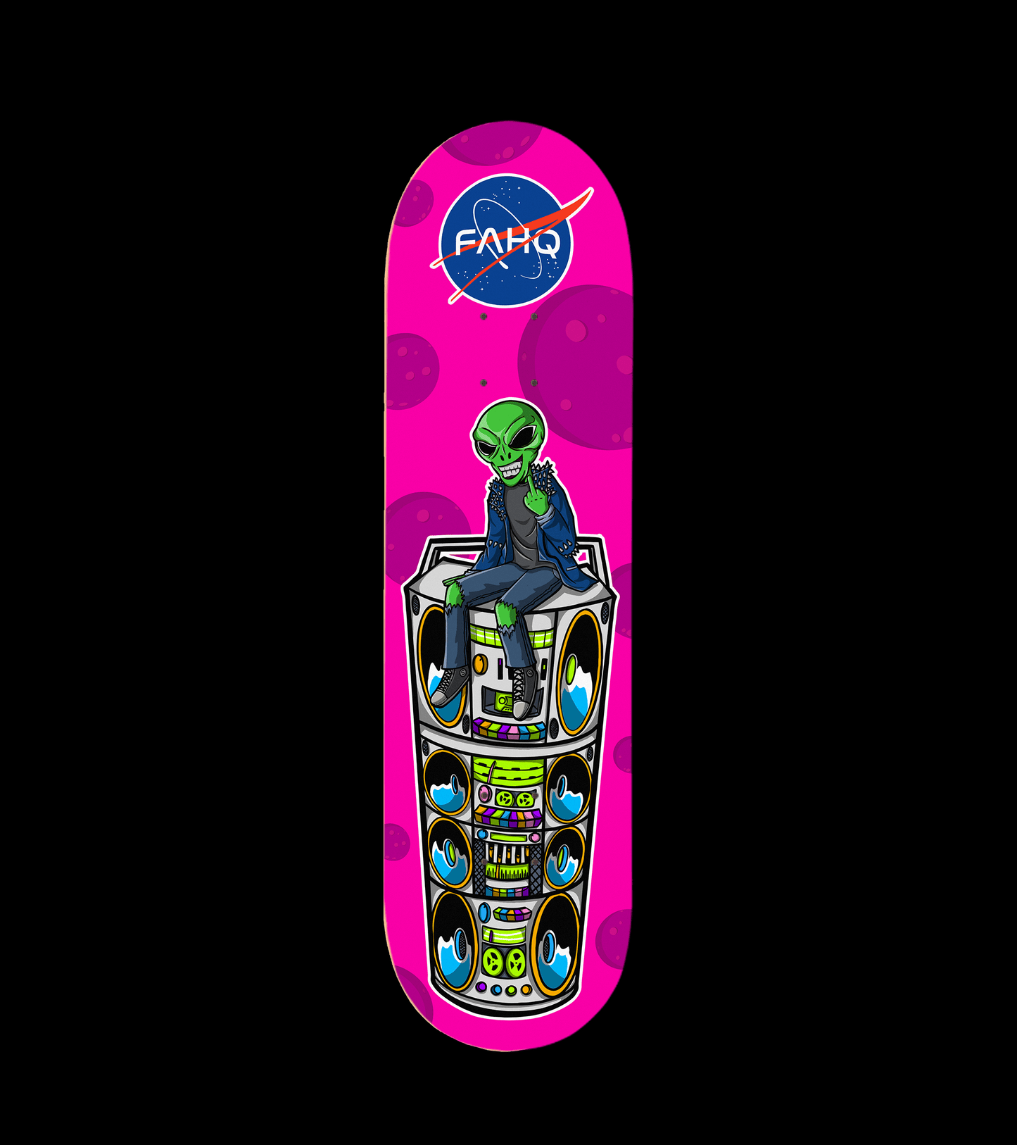 FAHQ Visitor Skateboard Deck