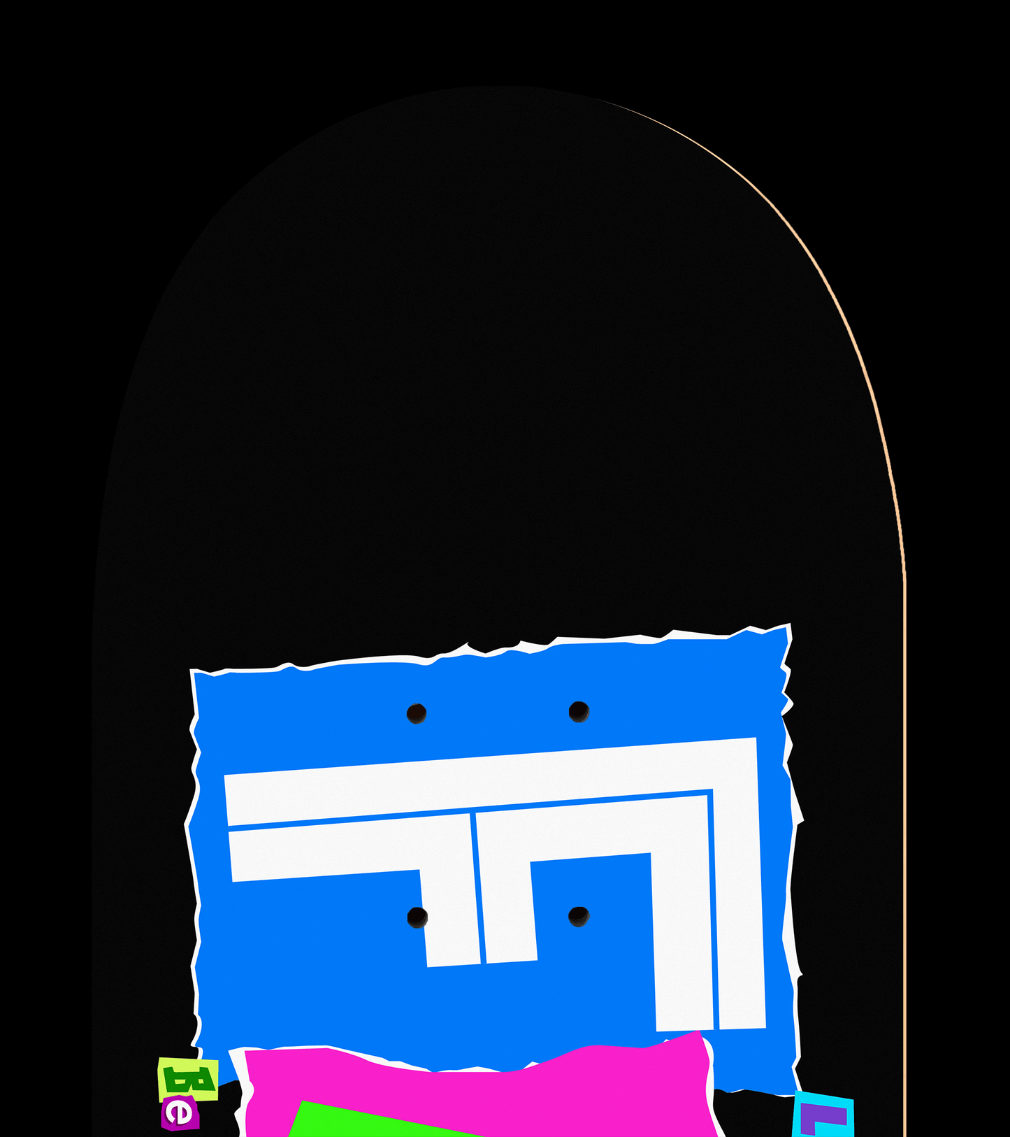 Ransom Skateboard Deck Graphic