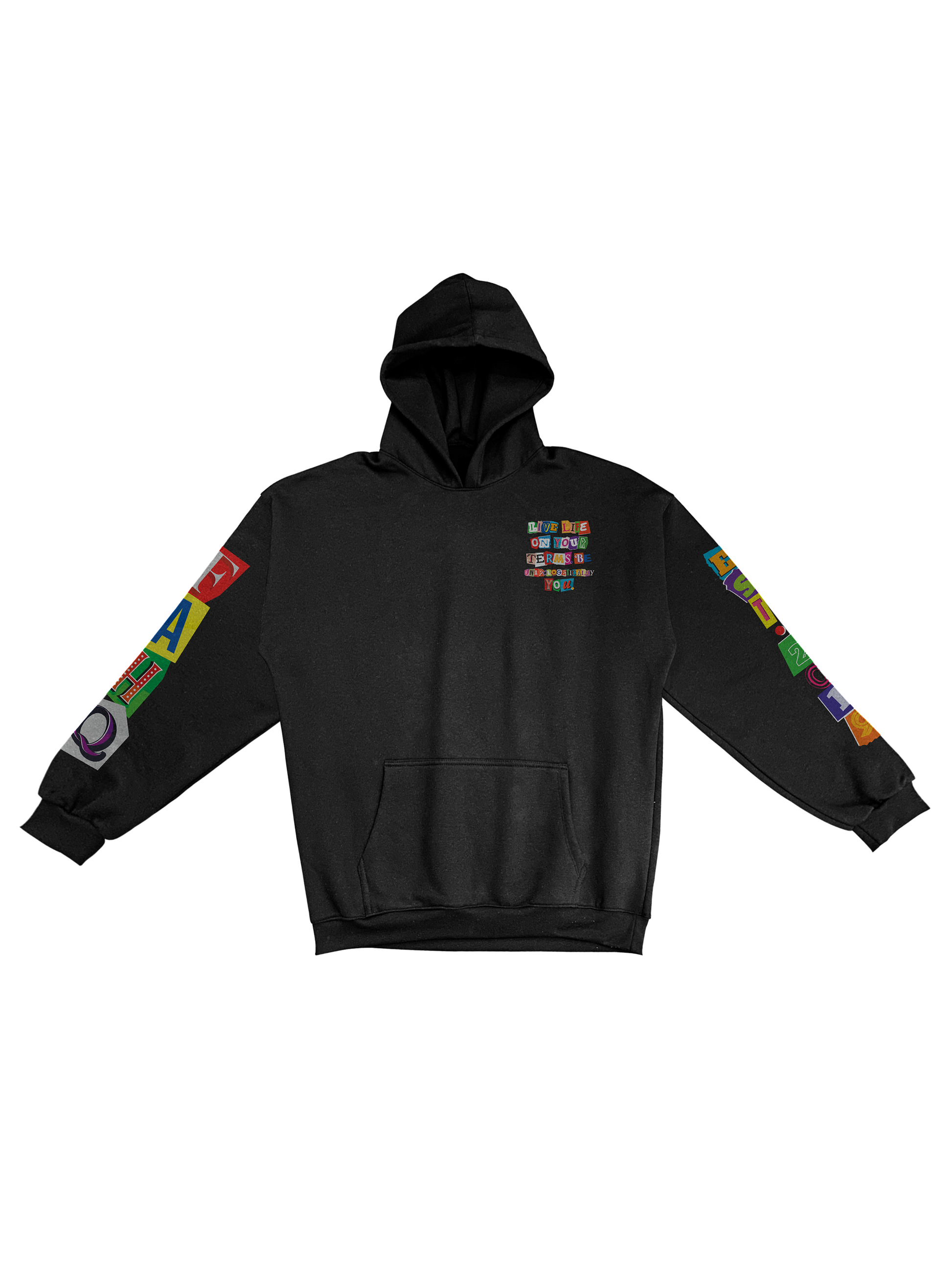 FAHQ Slogan Hoodie Front